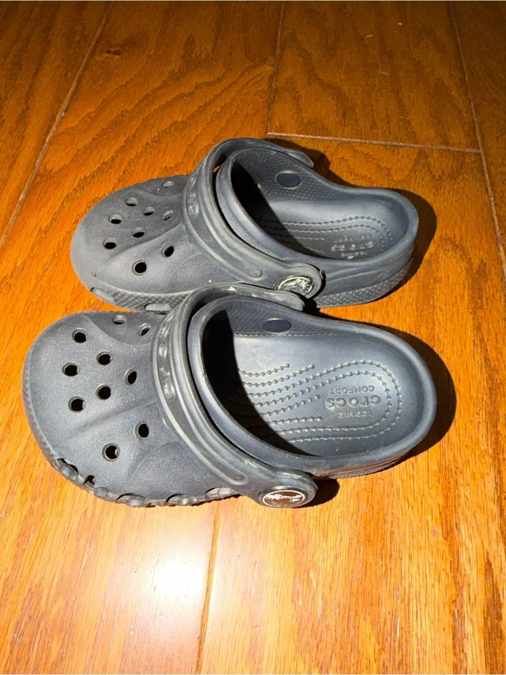 CROCS Kids Classic Clogs in Black 8C